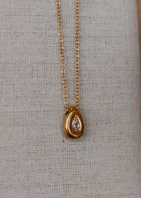 The Crystal Drop Necklace