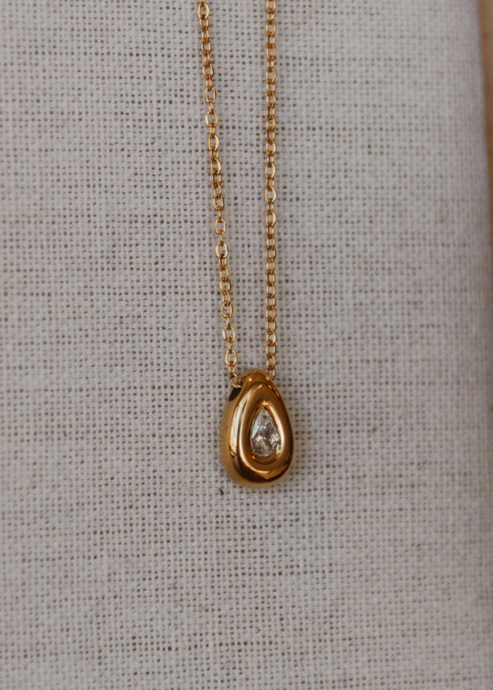 The Crystal Drop Necklace