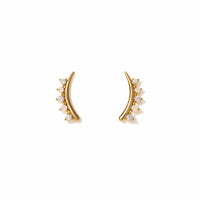 The Dewdrop Climber Earrings