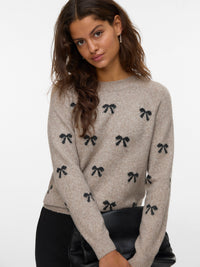 The Doffy Intarsia Long Sleeve Pullover