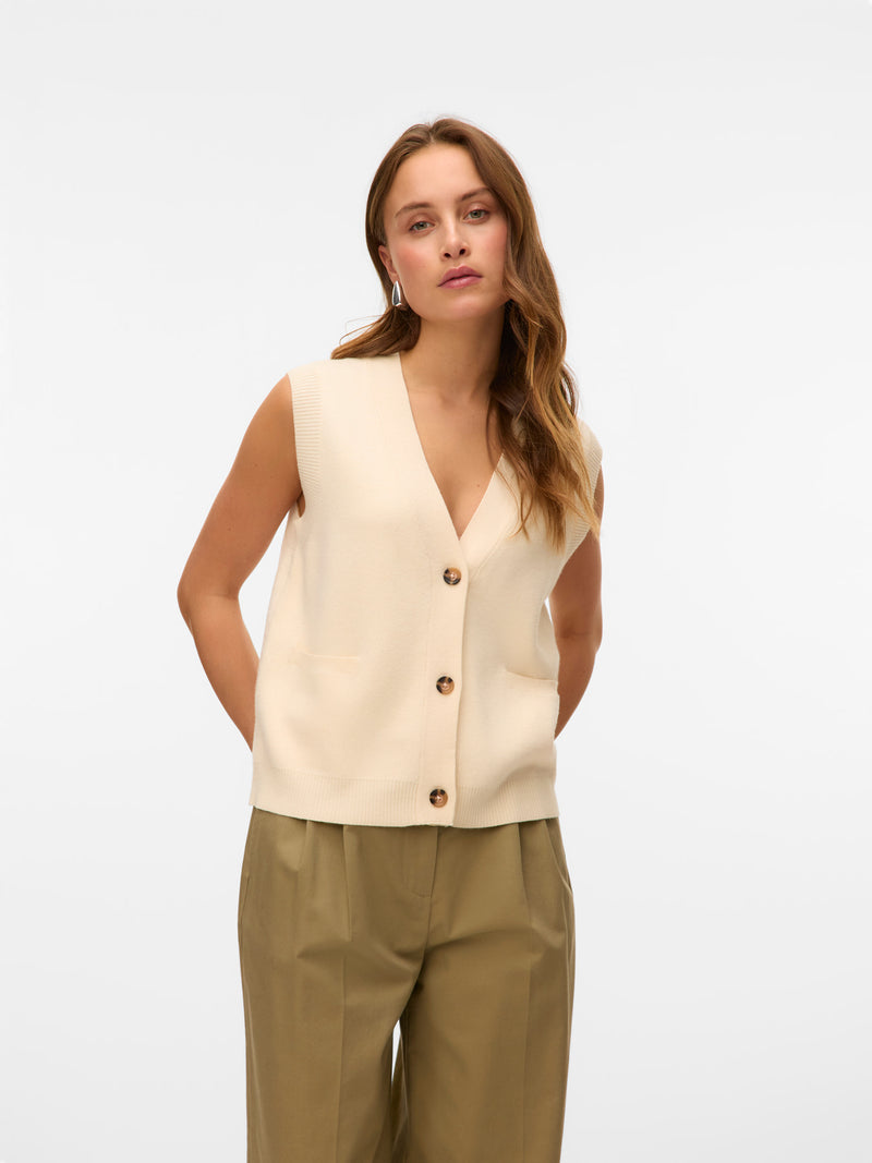 The Saba V-Neck Vest