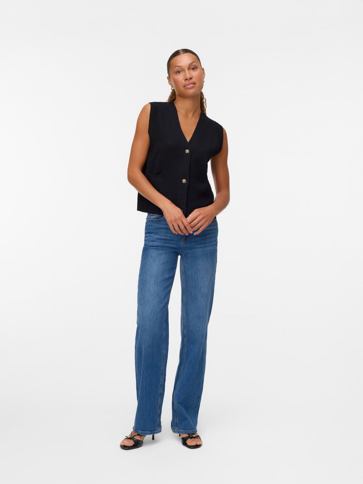 The Saba V-Neck Vest