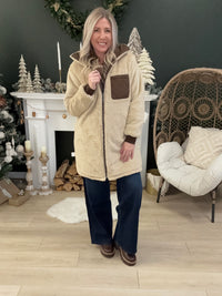 The Sydney Reversible Sherpa Coat