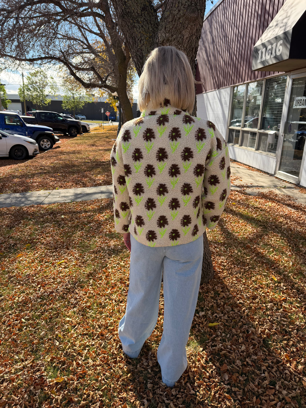 The Blossom 1/4 Zip Sweater