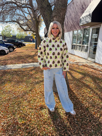 The Blossom 1/4 Zip Sweater