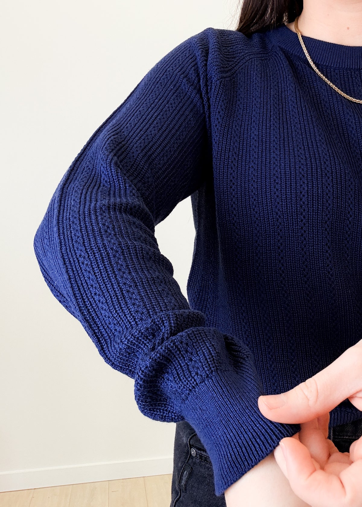 The Pointelle New Lex Pullover