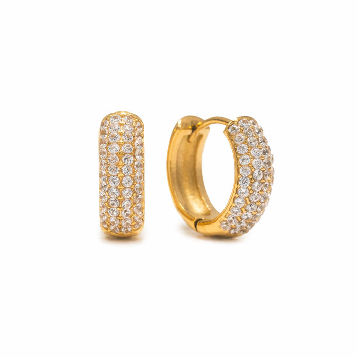 The Isla Hoop Earrings (Waterproof)