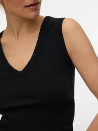 The Chloe Deep V-neck Tank