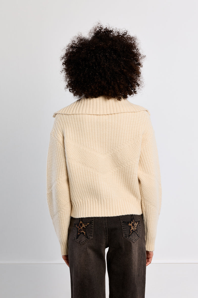 The Emmie Zip Cardigan