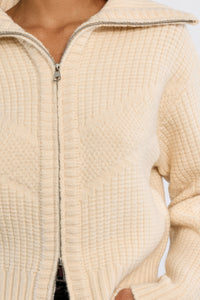 The Emmie Zip Cardigan
