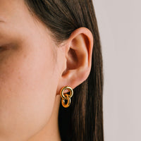 The Linx Drop Earrings (Waterproof)