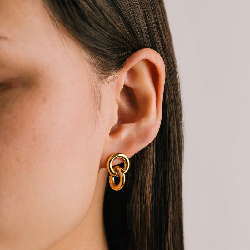 The Linx Drop Earrings (Waterproof)