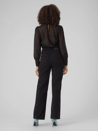 The Becca High Neck Lace Blouse