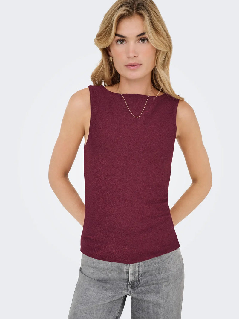 The Lea Glitter 2-Way Tank