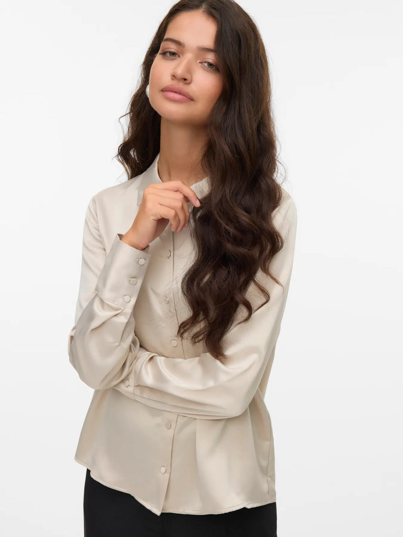 The Merle Satin Shirt