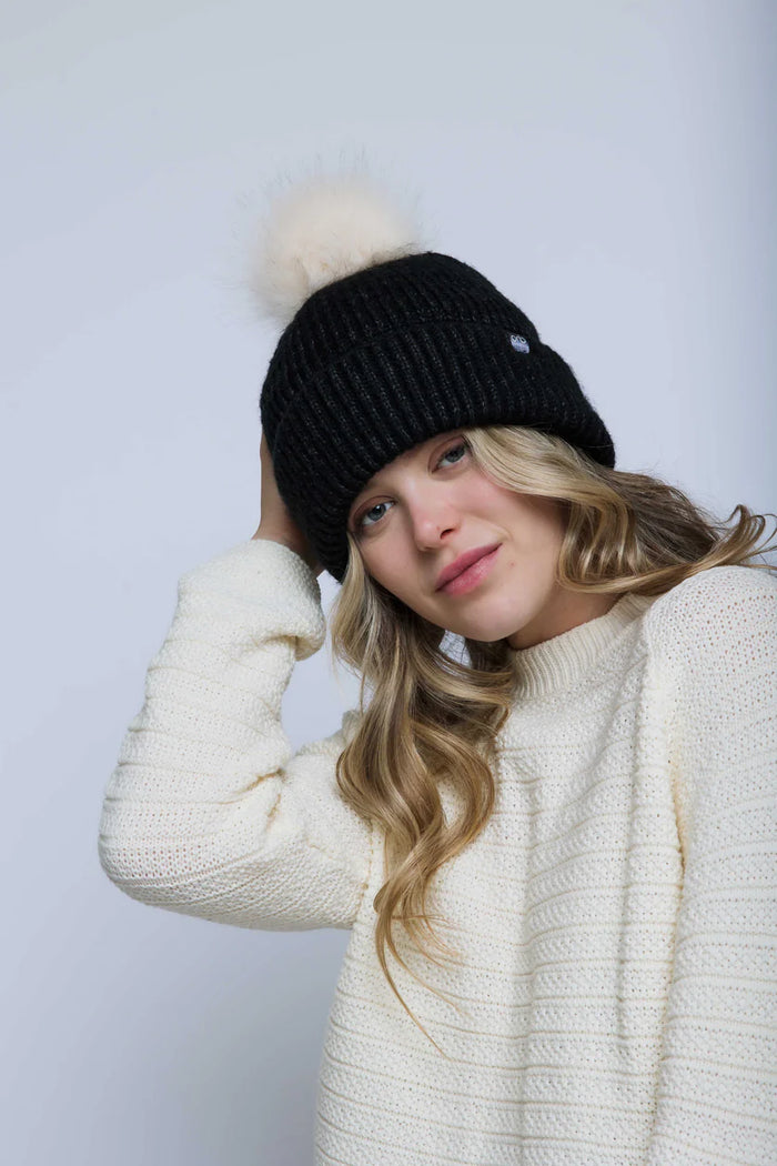 The Snowflake Lined Beanie