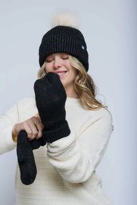 The Snowflake Lined Mitts