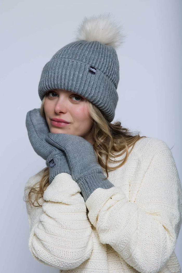 The Snowflake Lined Mitts