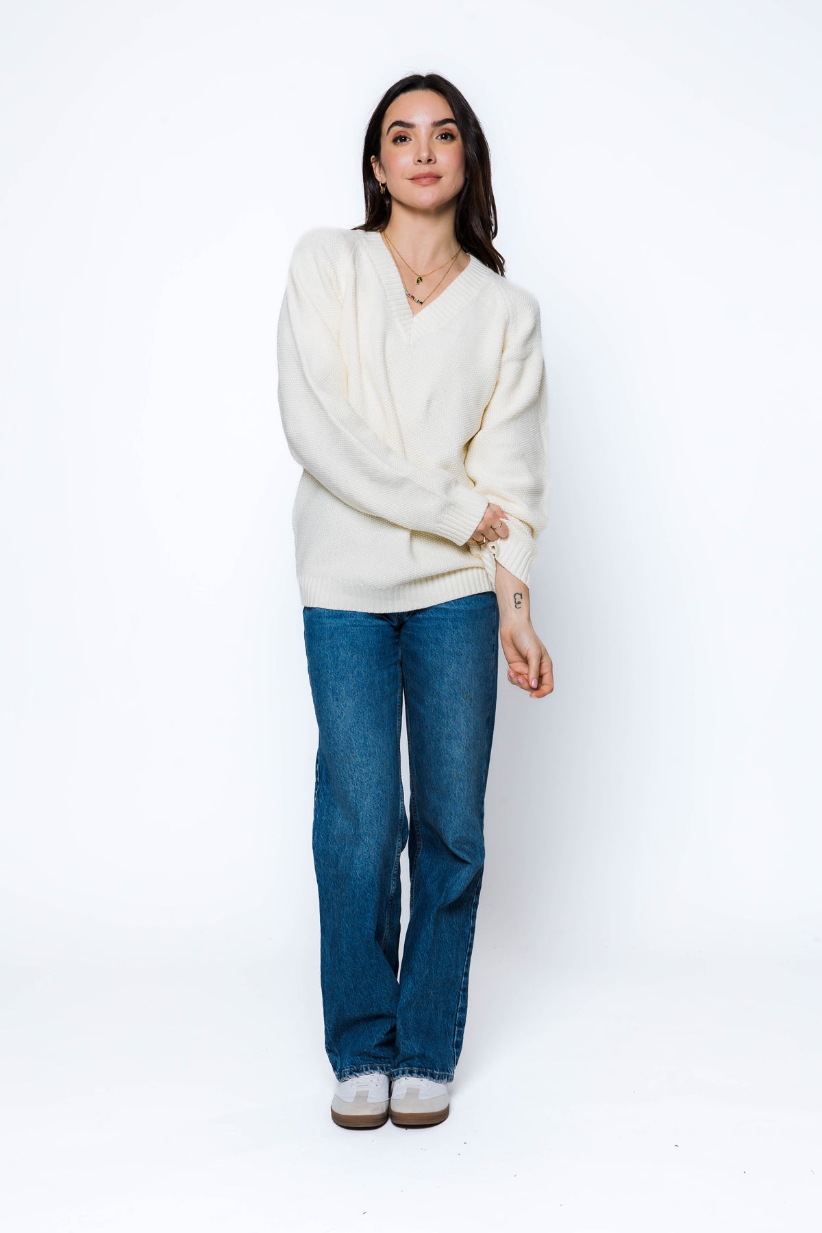 The Leandra V-Neck Pullover