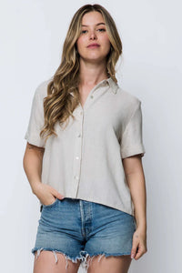 The Nina Short Sleeve Blouse