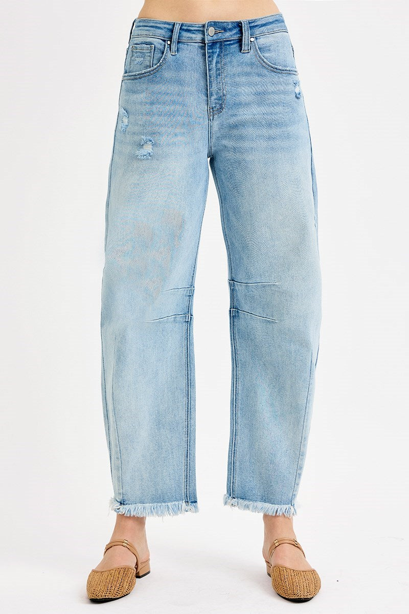 The Becca Barrel Jeans