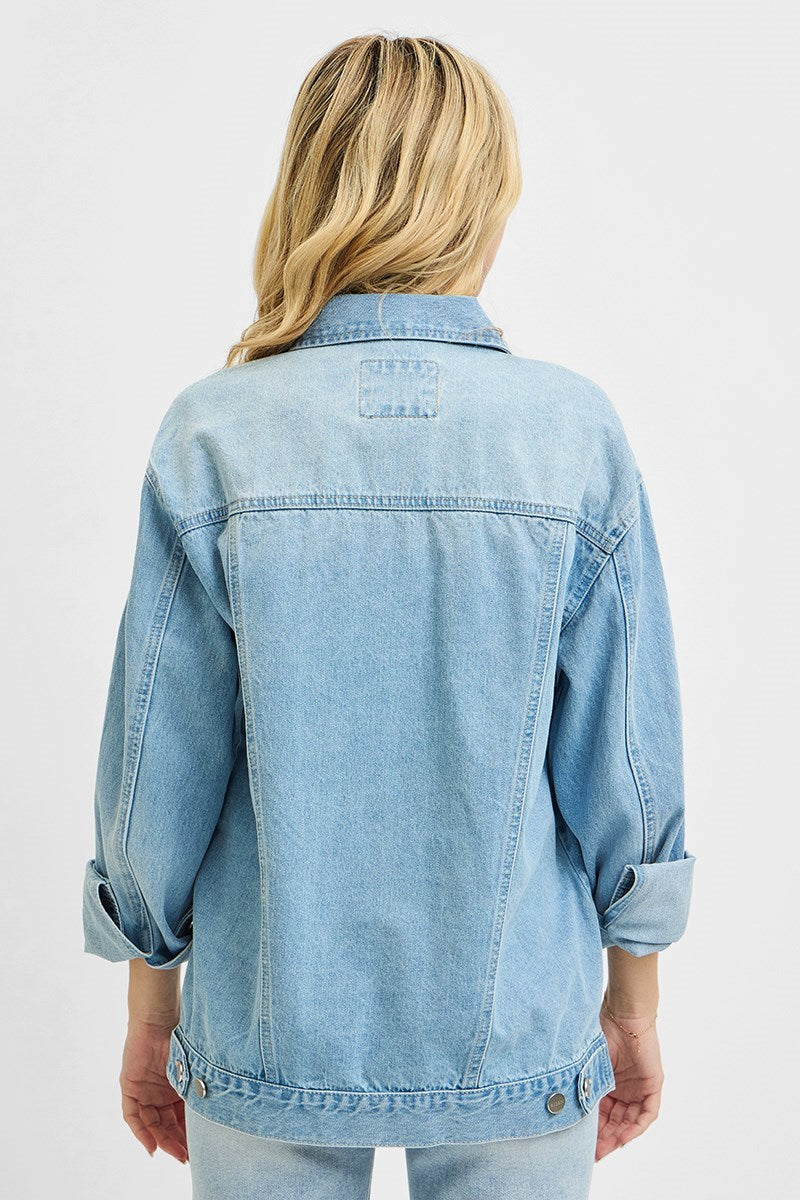 The Ollie Oversized Denim Jacket