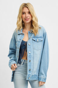 The Ollie Oversized Denim Jacket