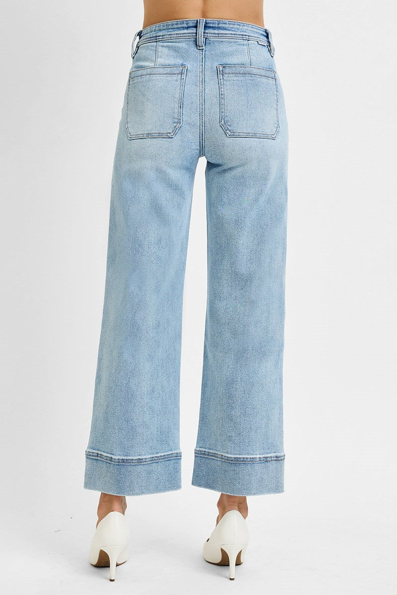 The Shae Wide Leg Jeans