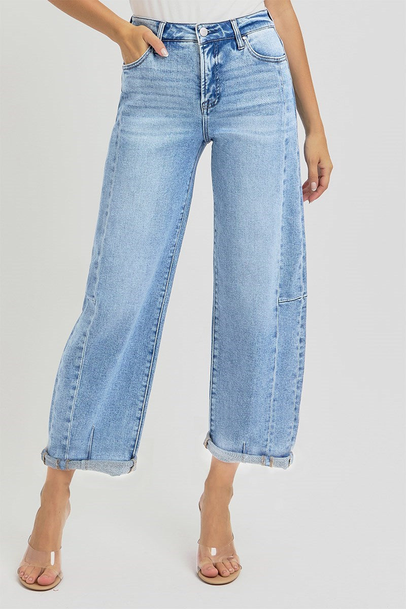 The Remi Barrel Jeans