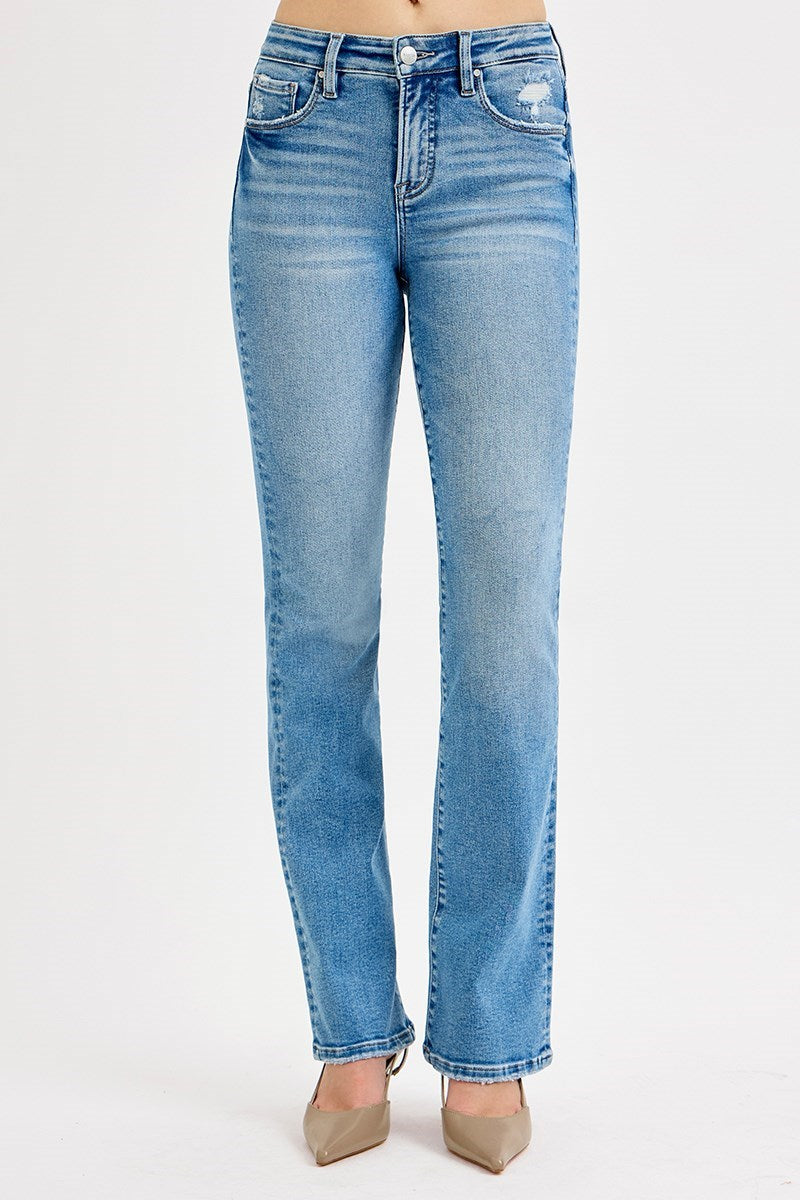 The Stella Straight Leg Tummy Control Jeans