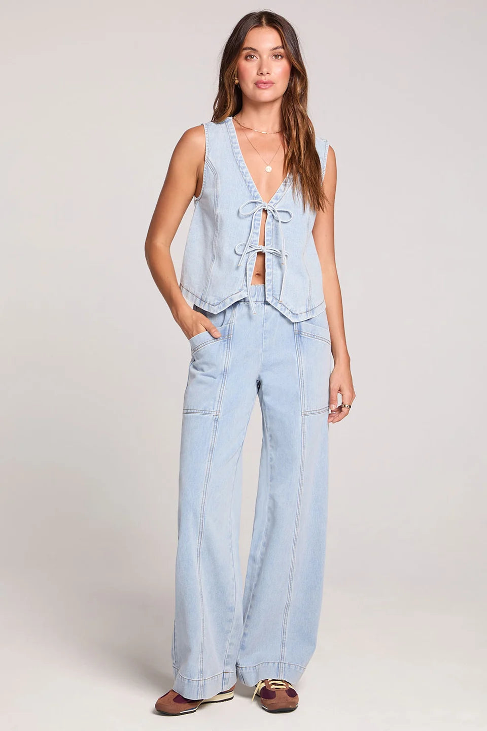 The Margo Denim Vest
