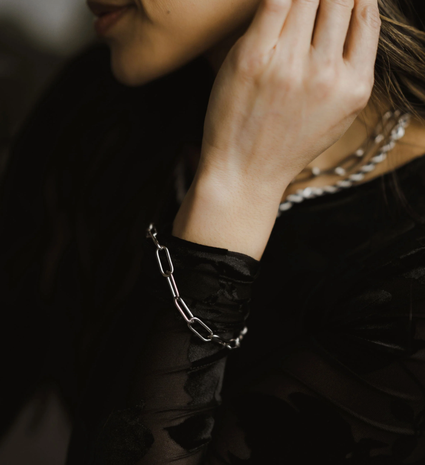 The Connection Paperclip Braclet