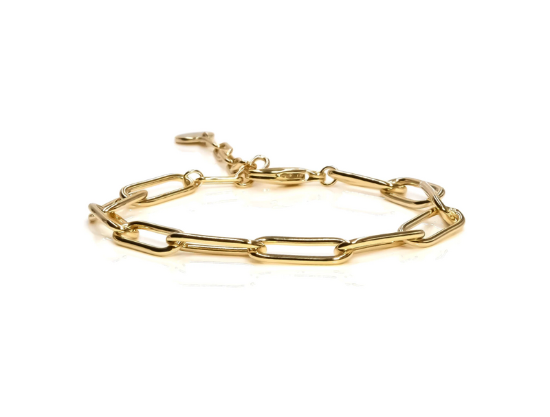 The Connection Paperclip Braclet