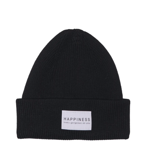 The Alpha Patch Rib Beanie