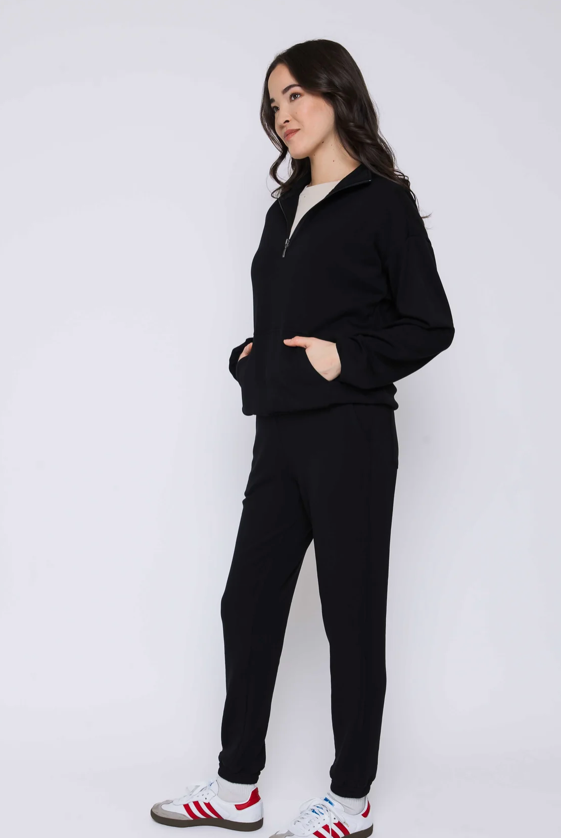 The Everly 1/2 Zip Up