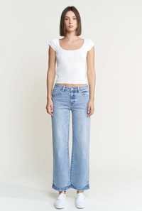 The Kolby Mid Rise Straight Denim