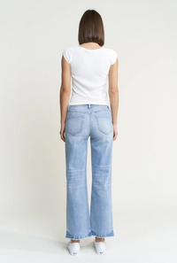 The Kolby Mid Rise Straight Denim