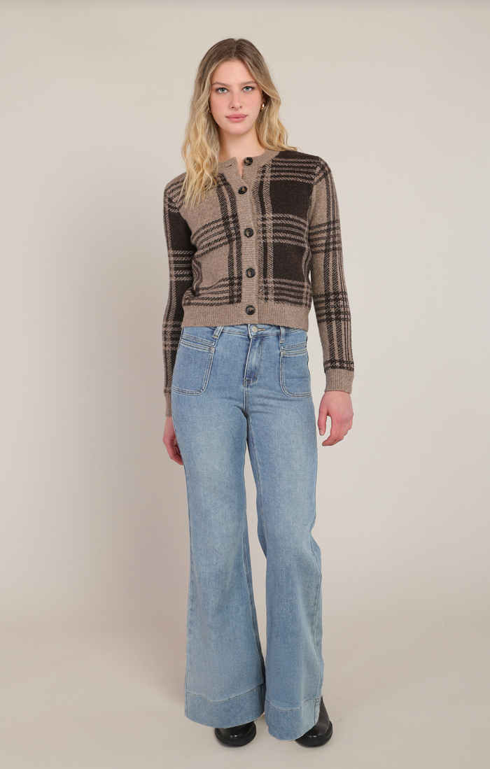 The Alpine Plaid Cardigan
