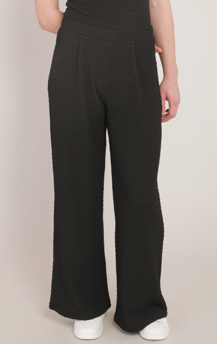 The Teagan Textured Wide Leg Pant