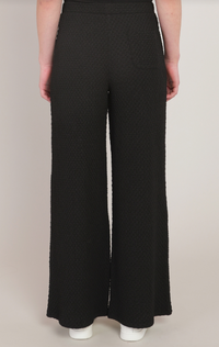 The Teagan Textured Wide Leg Pant