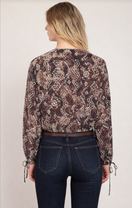 The Selena Print Blouse