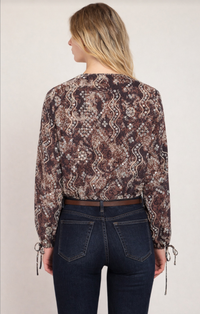 The Selena Print Blouse