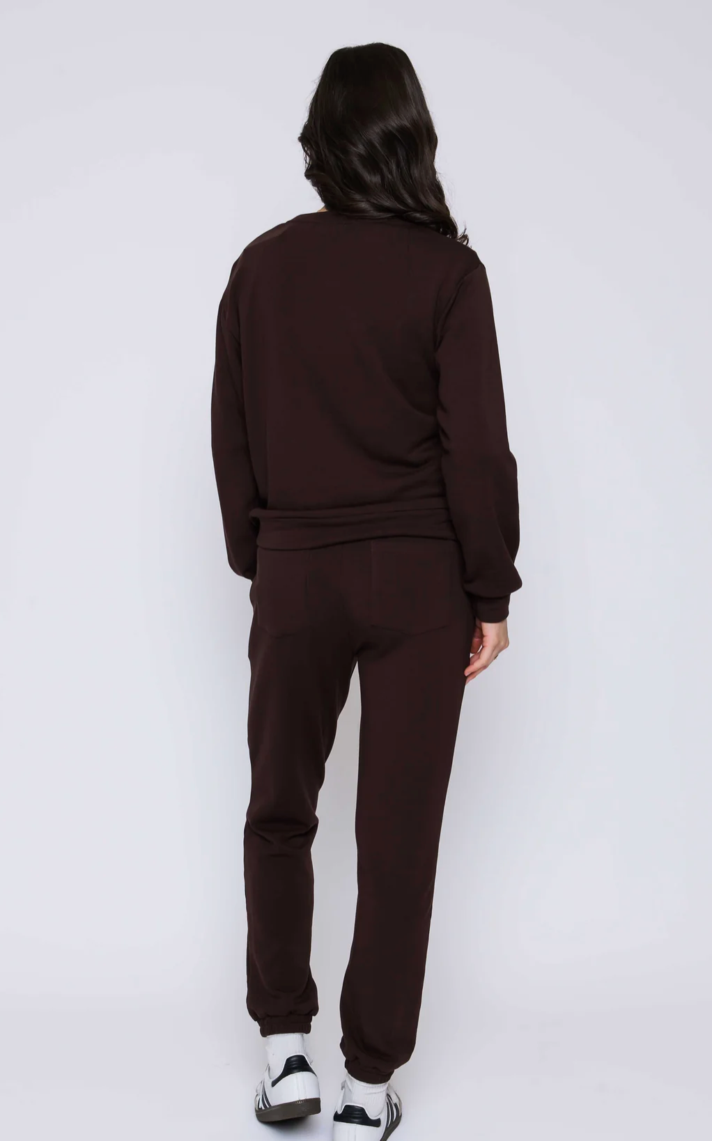 The Jenna Luxe Fleece Crew Neck