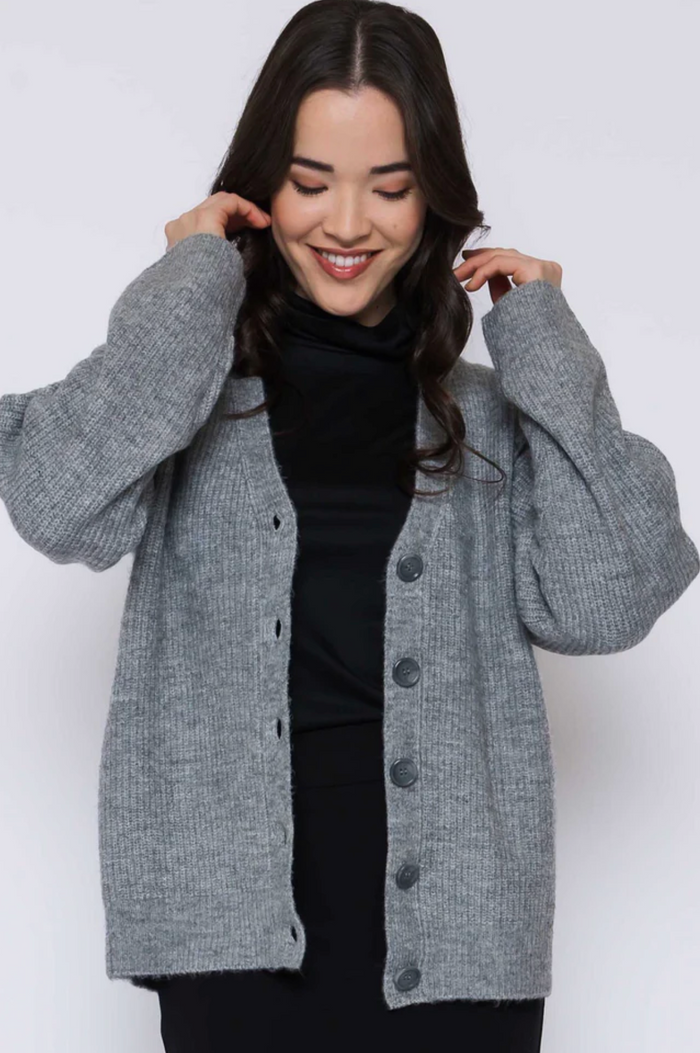 The Chrys Ribbed Cardigan