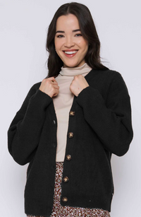 The Chrys Ribbed Cardigan