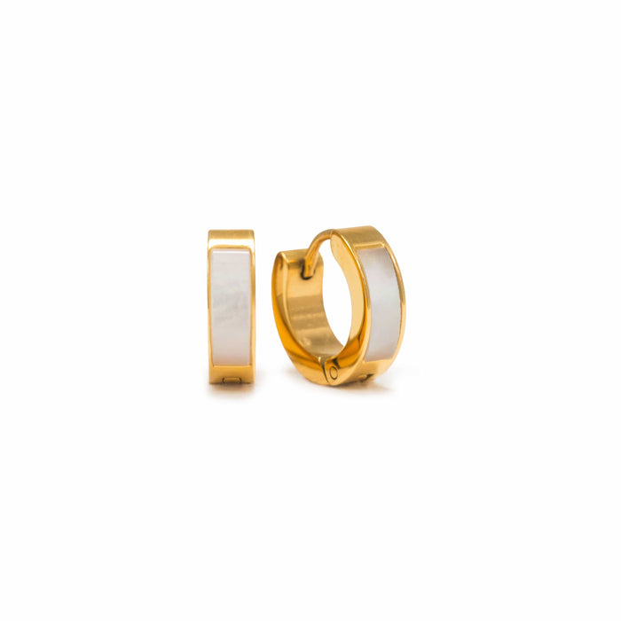 The Tofino Huggie Hoop Earrings (Waterproof)