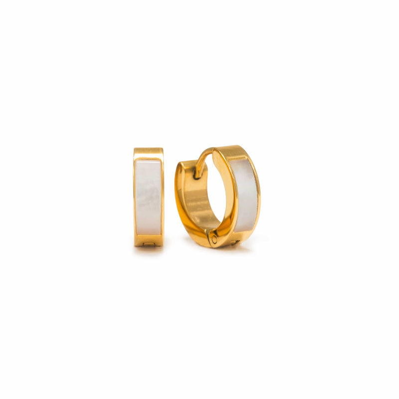 The Tofino Huggie Hoop Earrings (Waterproof)