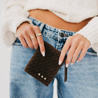 The Kat Suede Wallet