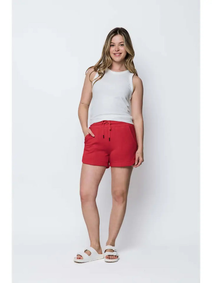 The Deena Luxe Fleece Shorts