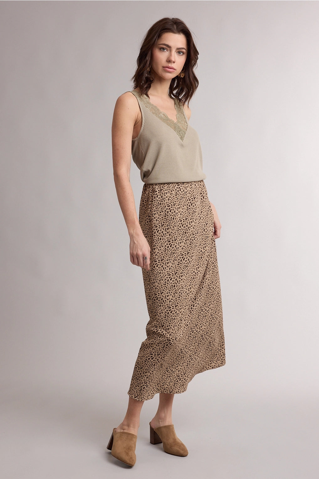 The Lana Leopard Skirt